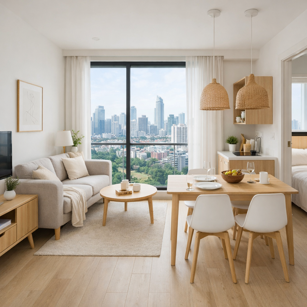 1-Zimmer Apartment kaufen Phrom Phong Bangkok - Moderne Wohnung